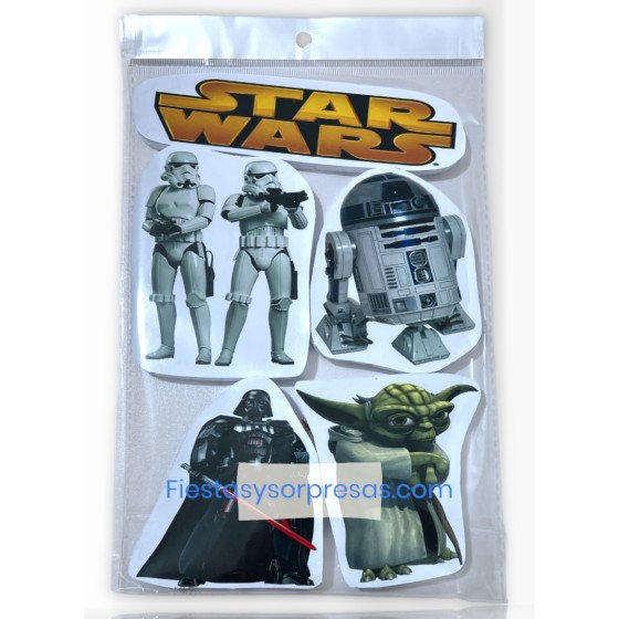 Aplique para la torta de Star Wars