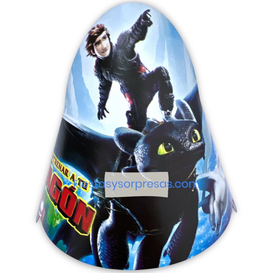 Gorros de papel de Cómo entrenar a tu Dragón Gorros de papel de Cómo entrenar a tu Dragón