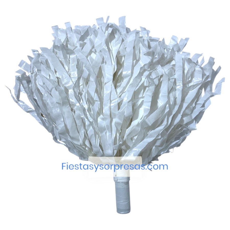 Pompones Color Blanco | Fiestas y Sorpresas