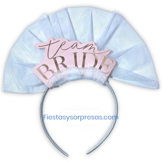 Balaca para despedida de soltera "Team Bride"