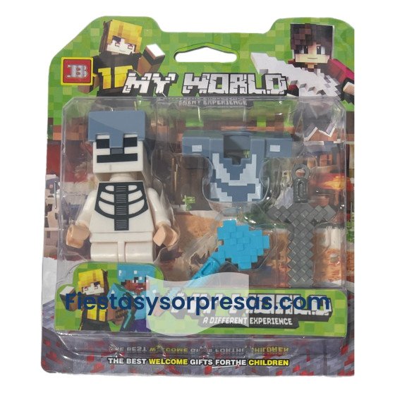 Juguete tipo Lego de Minecraft