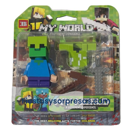 Juguete tipo Lego de Minecraft