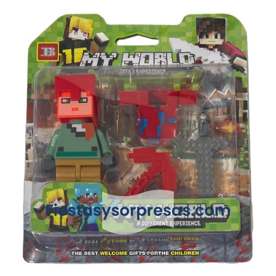 Juguete tipo Lego de Minecraft