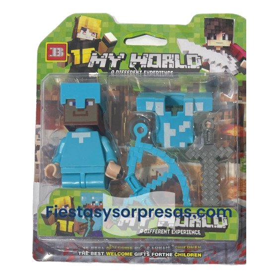 Juguete tipo Lego de Minecraft
