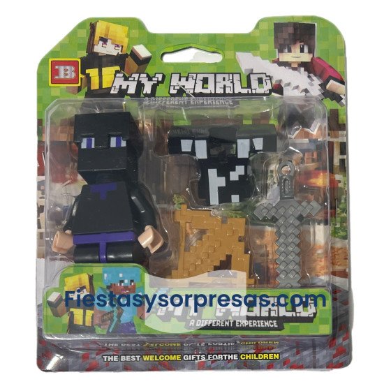 Juguete tipo Lego de Minecraft