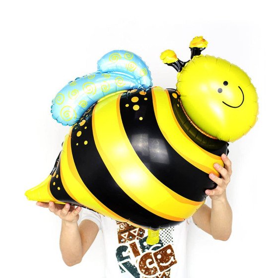 Globo metalizado de abeja