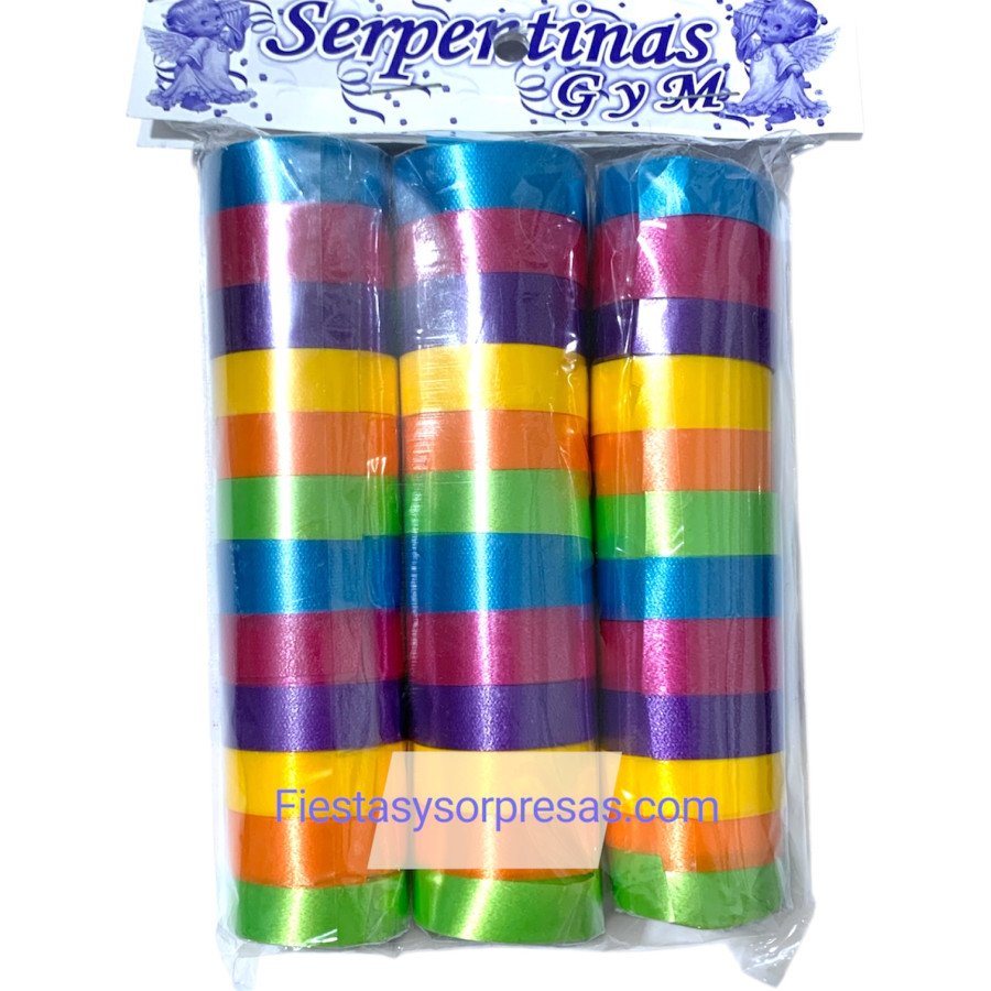 Serpentinas de papel de colores Serpentinas de papel de colores