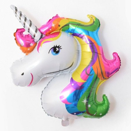 Globo metalizado Unicornio