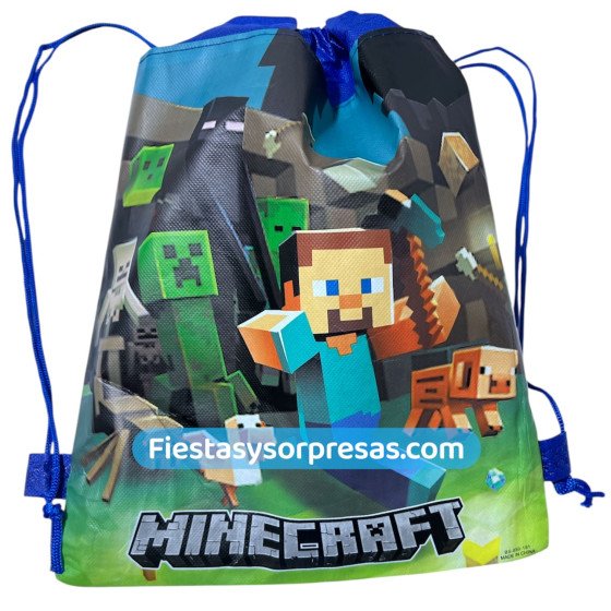 Tula en tela de Minecraft