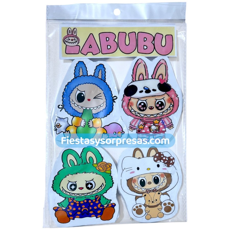 Aplique para poner sobre la torta Labubu, Topper