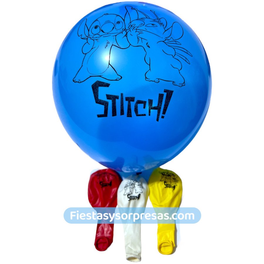 Globos de látex Stitch Globos de látex Stitch