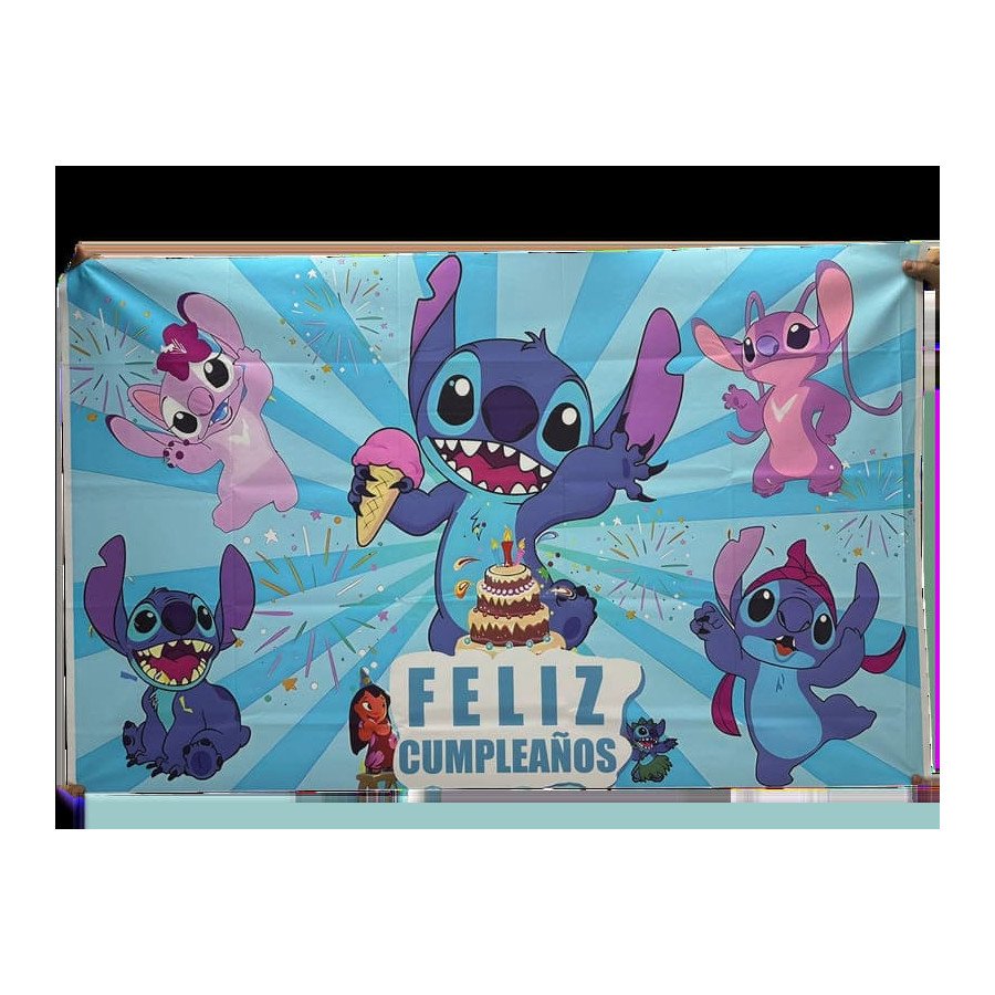 Fondo en tela de Stitch Fondo en tela de Stitch