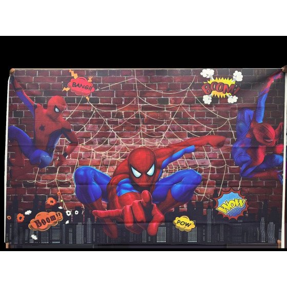 Fondo en tela de Spiderman