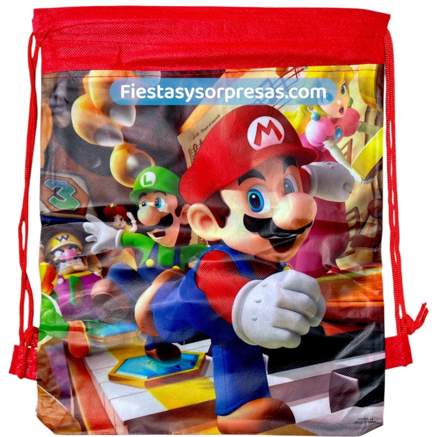 Tula de tela Mario Bros