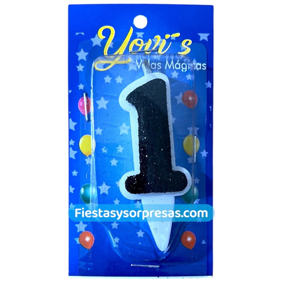 vela mágica negra número 1