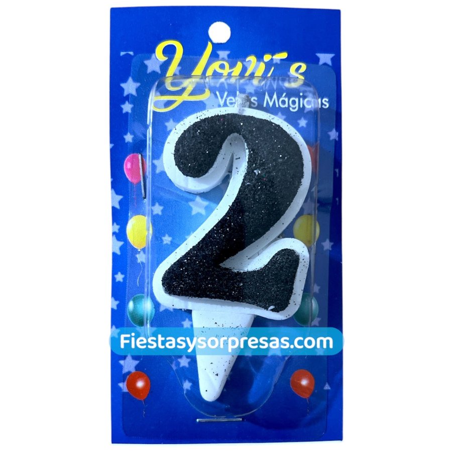 vela mágica negra número 2