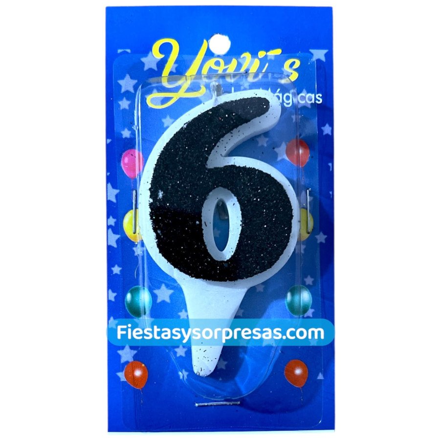 vela mágica negra número 6 vela mágica negra número 6