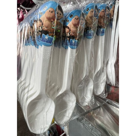 Cubiertos de Un jefe en pañales