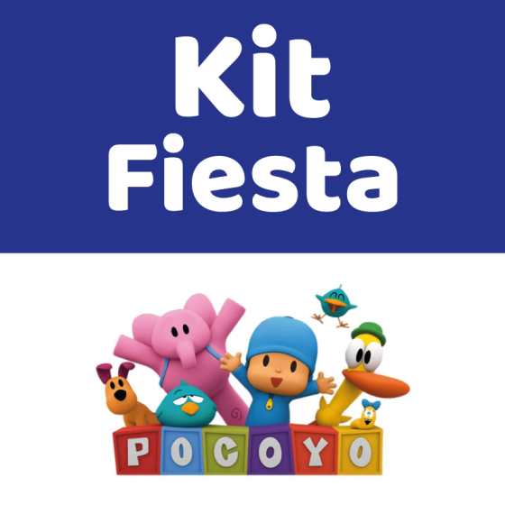 Kit de fiesta Pocoyo para 12 invitados.