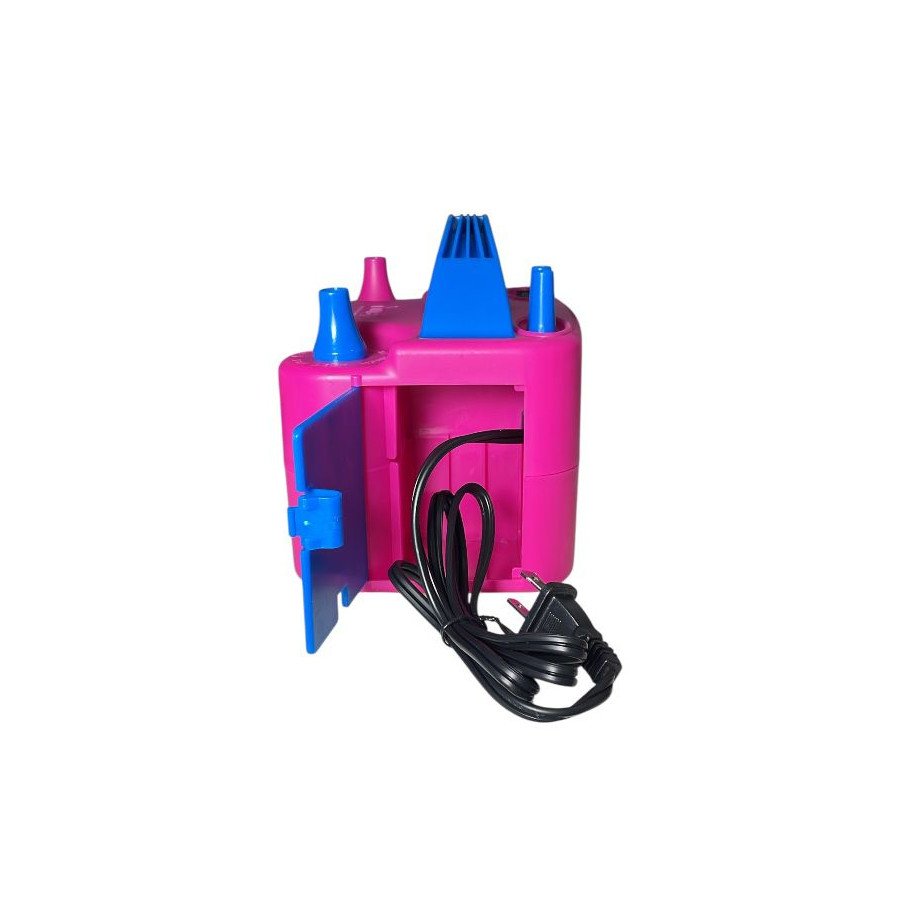 Inflador eléctrico doble válvula