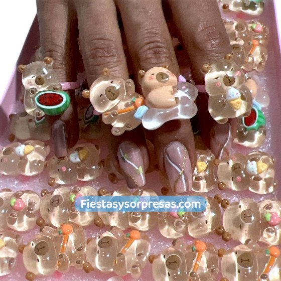 Anillos de Capibara
