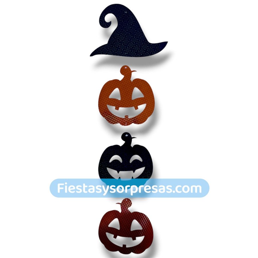 Móvil Halloween holográfico calabaza