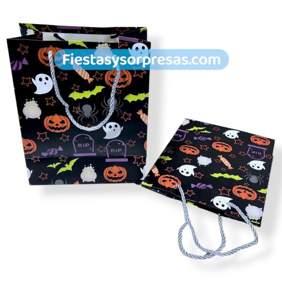 Bolsas parar sorpresas Halloween en cartón