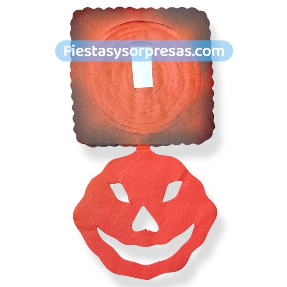 Guirnalda de araña para Halloween Calabaza