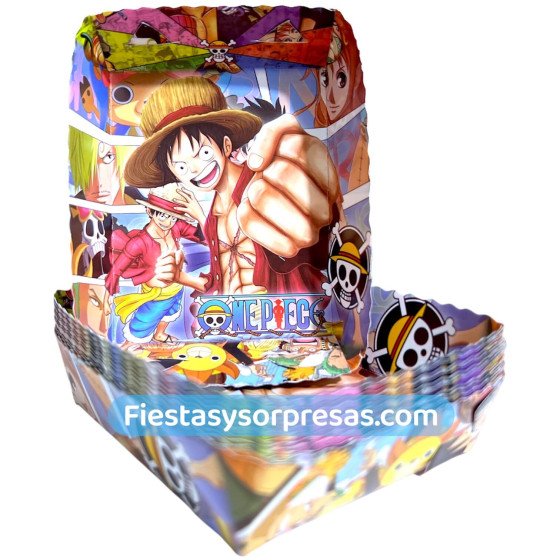 Plato One Piece Paquete X 12 | Fiestas y Sorpresas