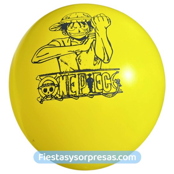 Globo Impreso One Piece - Fiestas y Sorpresas