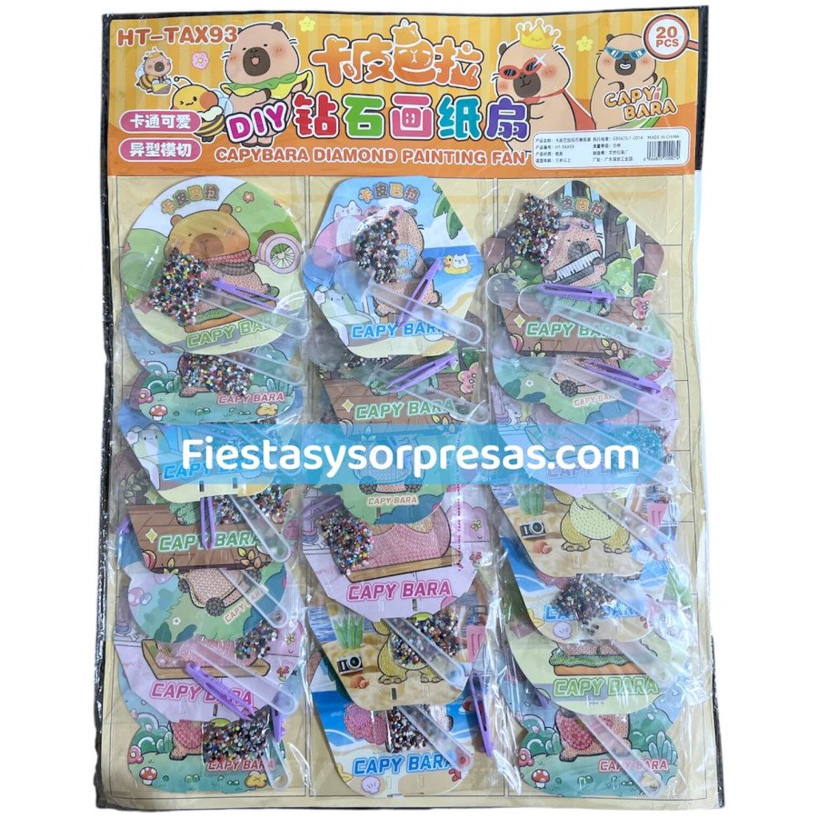 Cuadro Diamantes De Capibara | Fiestas y Sorpresas