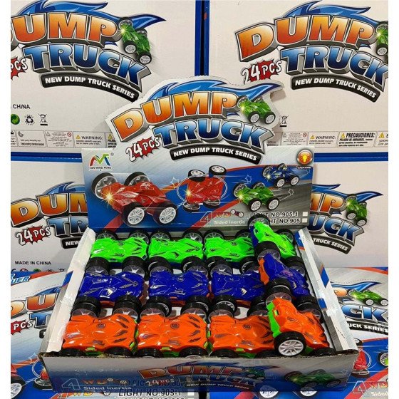 Carro Loco Dump Truck - Caja x 24 - Fiestas y Sorpresas