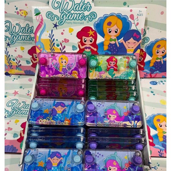 Atari de Agua Sirenita - Caja x 24 - Fiestas y Sorpresas