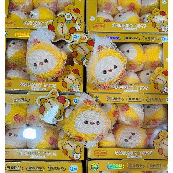 Squishy Pollito - Docena - Fiestas y Sorpresas