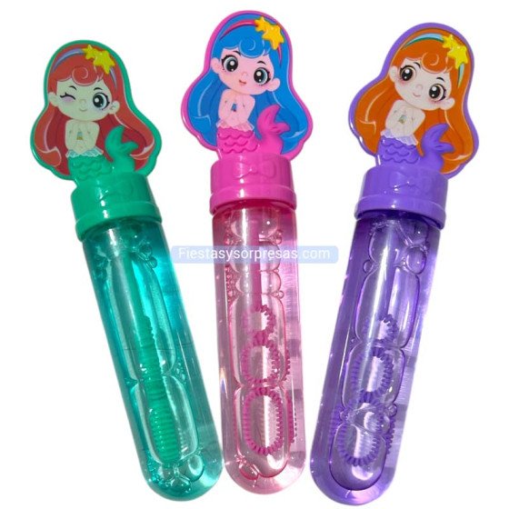 Burbujeros de Agua Sirenita | Fiestas y Sorpresas