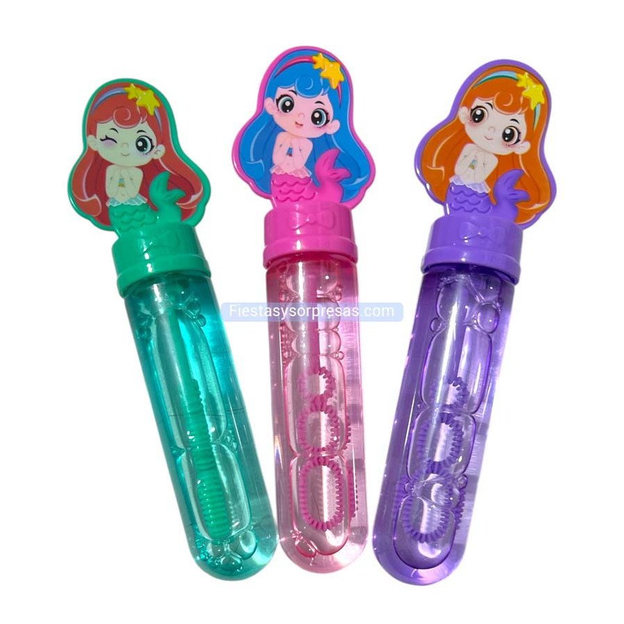 Burbujeros de Agua Sirenita | Fiestas y Sorpresas