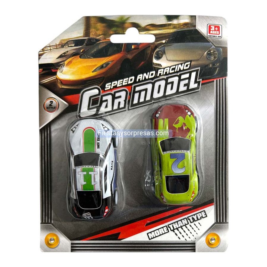 Carro Blister - 2 unidades - Fiestas y Sorpresas