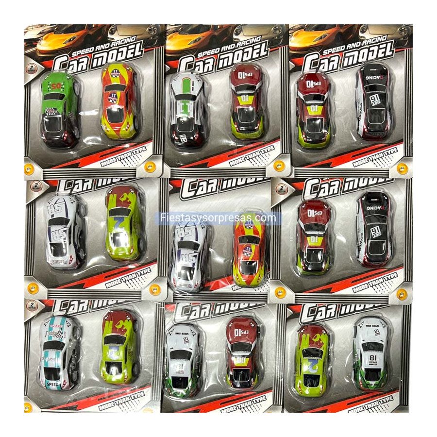Carro Blister - 2 unidades - Fiestas y Sorpresas