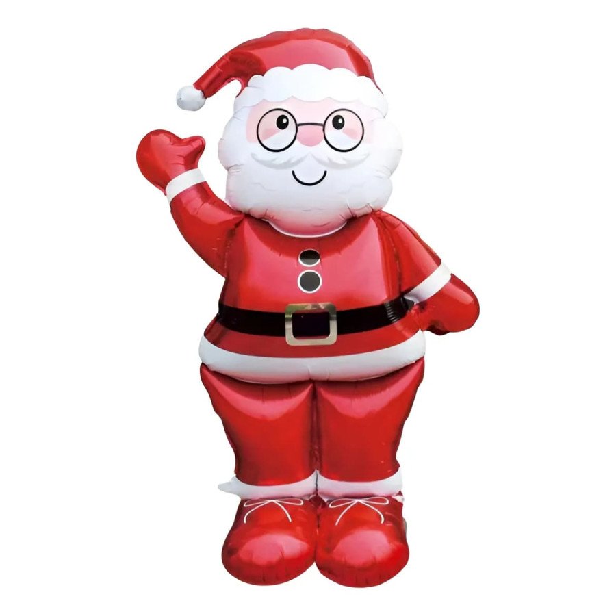 Papá Noel Jumbo Globo Metalizado| Fiestas y Sorpresas