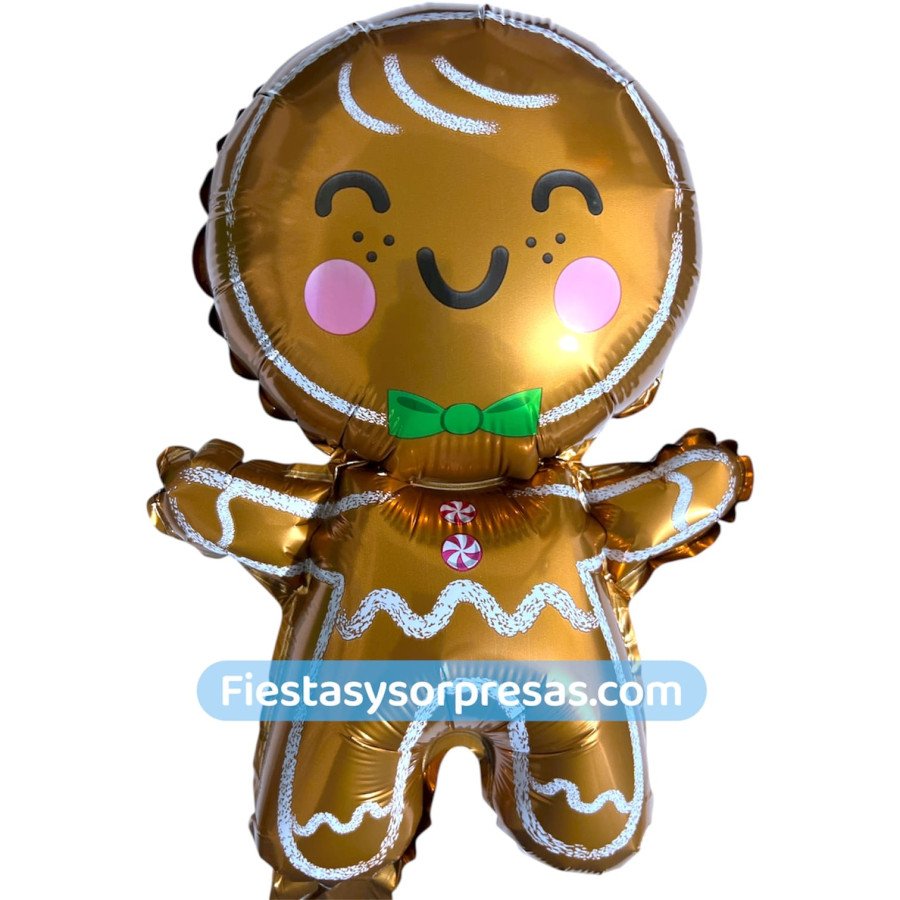 Globo Galleta de Jengibre - Fiestas y Sorpresas