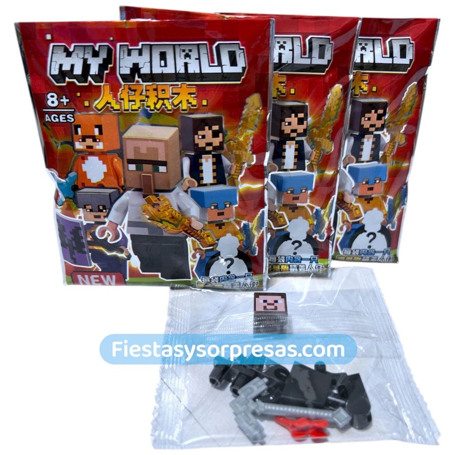 Mini Lego Minecraft | Fiestas y Sorpresas