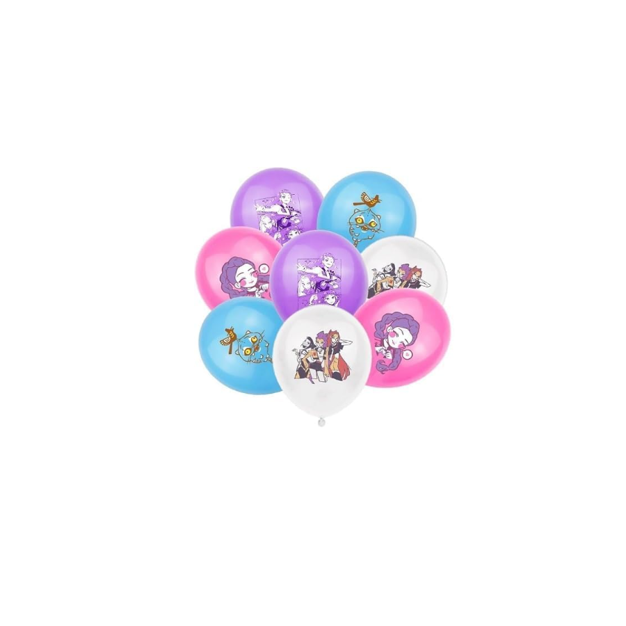 Globo Impreso las Guerreras K-Pop Color - Fiestas y Sorpresas