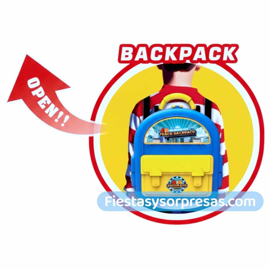 Pista Maleta Hot Wheel - Fiestas y Sorpresas