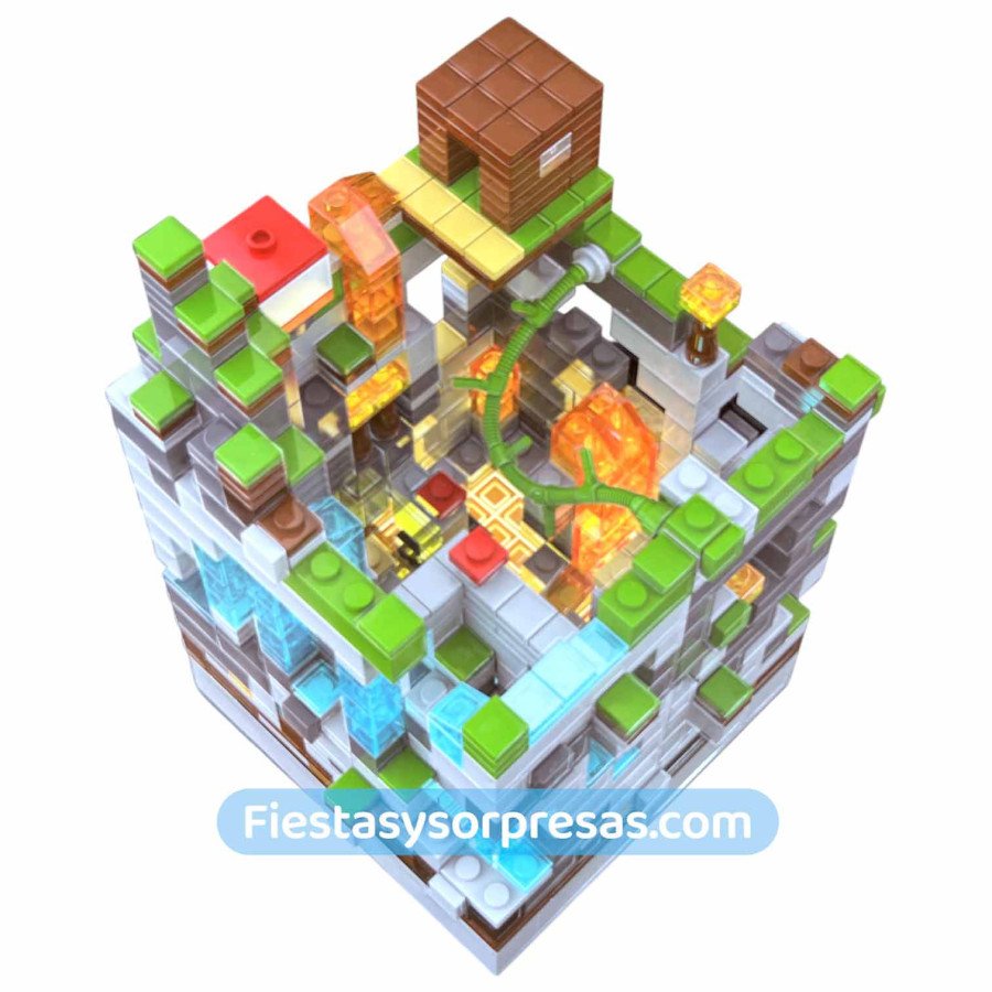 Minecraft Construction 858 Piezas - Fiestas y Sorpresas