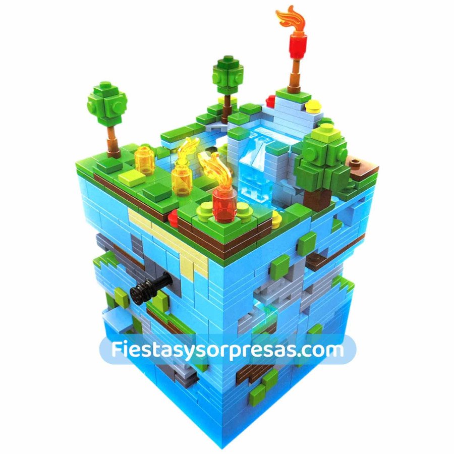 Minecraft Construction 898 Piezas - Fiestas y Sorpresas