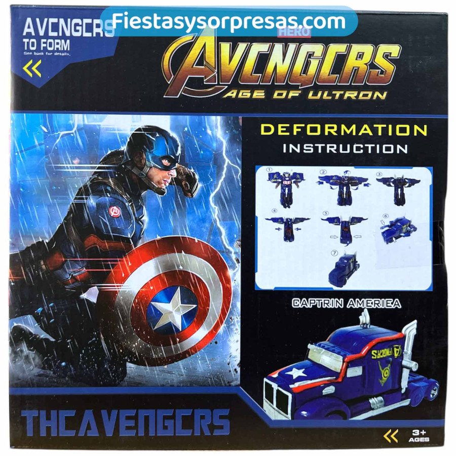 Capitán Transformer - Fiestas y Sorpresas