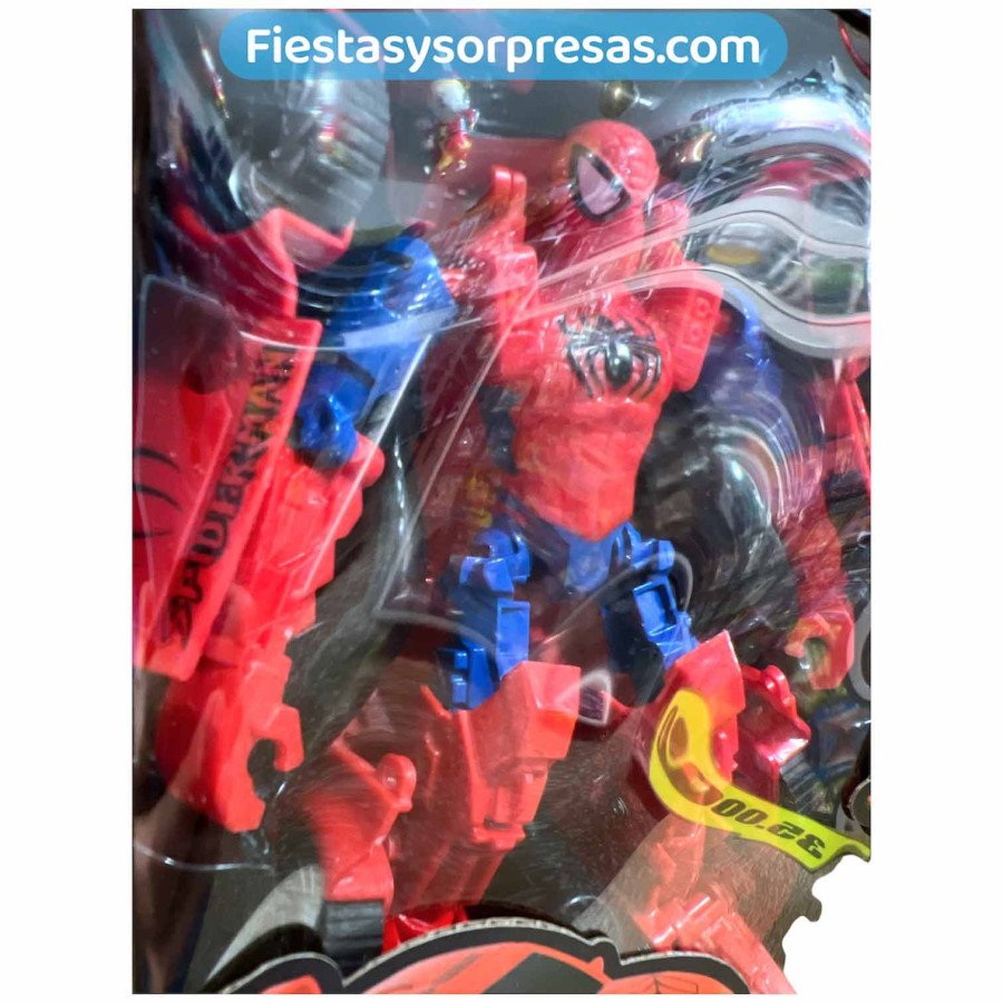 Spider-Man Transformer - Fiestas y Sorpresas