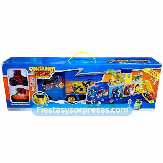 Container Truck Paw Patrol - Fiestas y Sorpresas