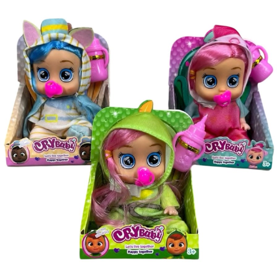 Muñeca Cry Baby Pink - Fiestas y Sorpresas