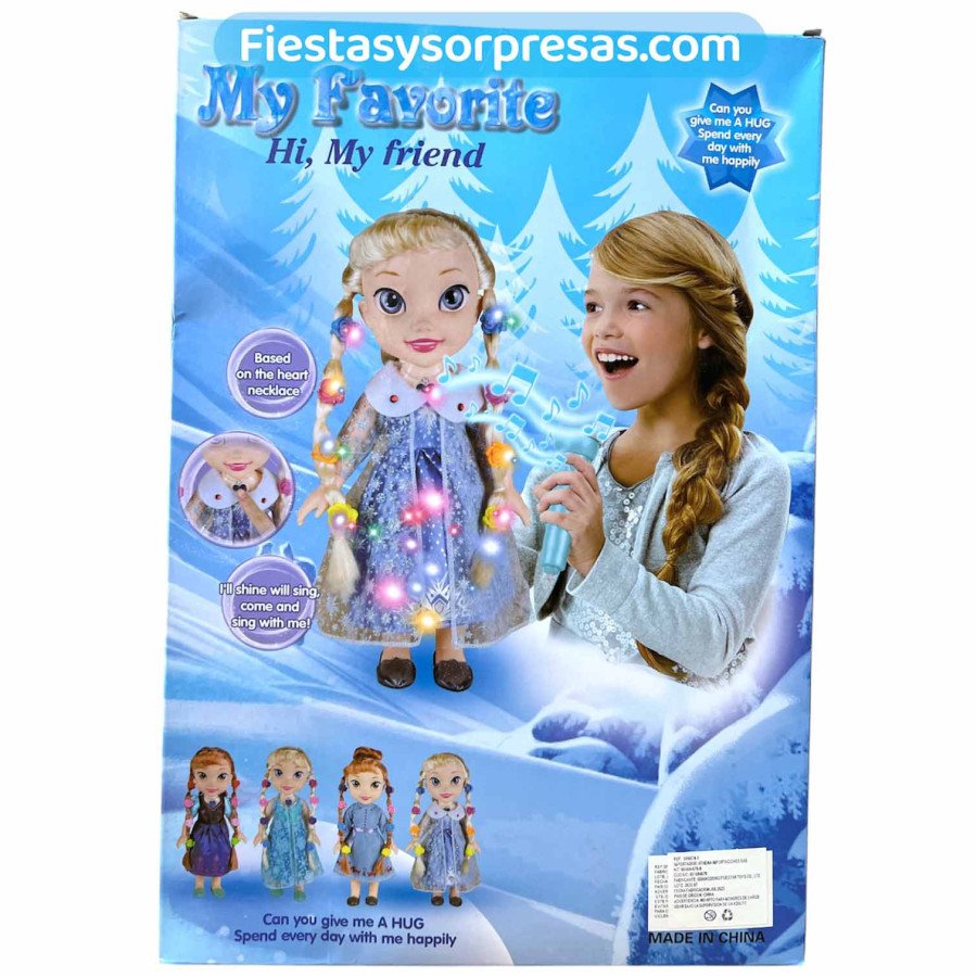 My Favorite Frozen Singer Ana - Fiestas y Sorpresas